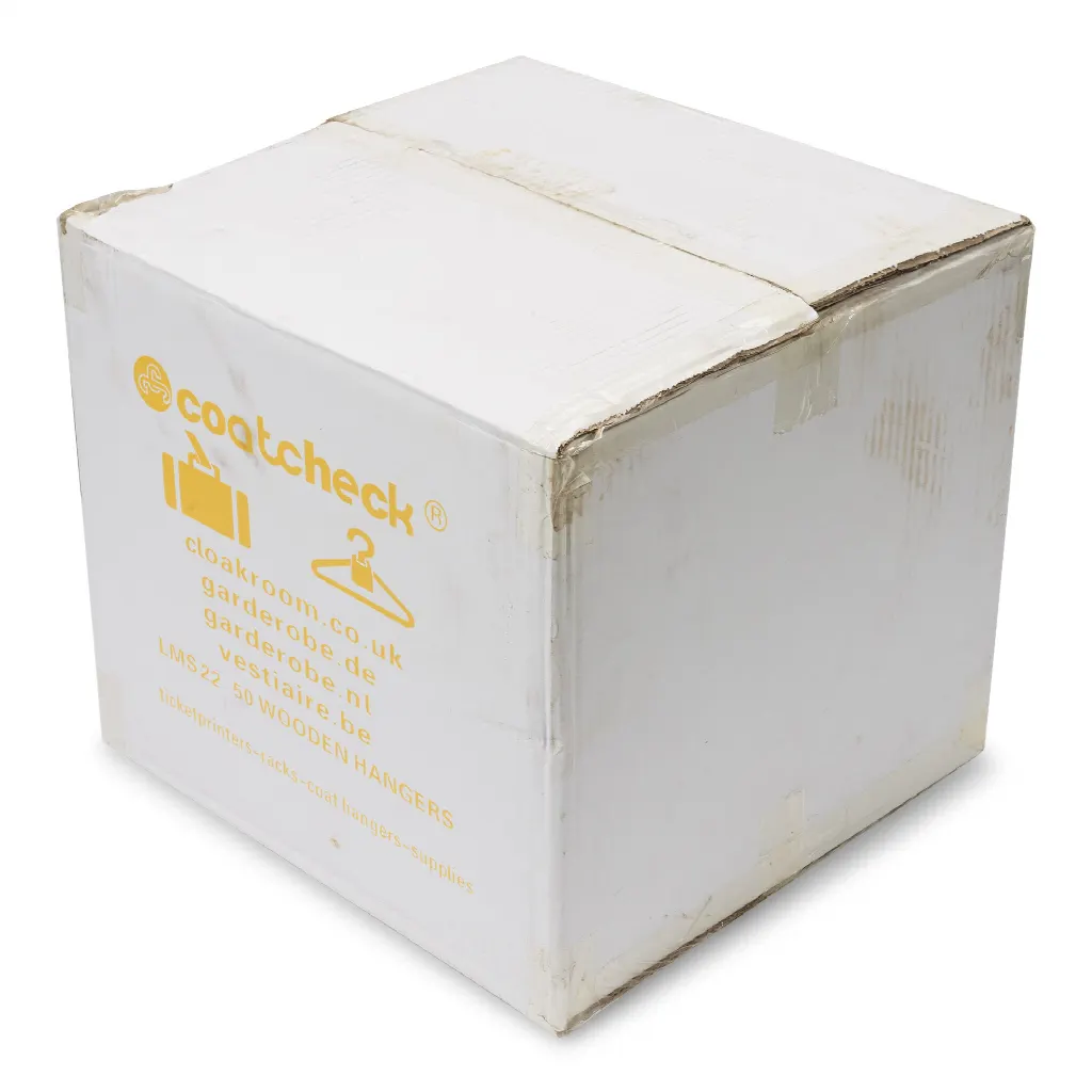 1000 Wooden hangers, offer: 850 + 150 free!