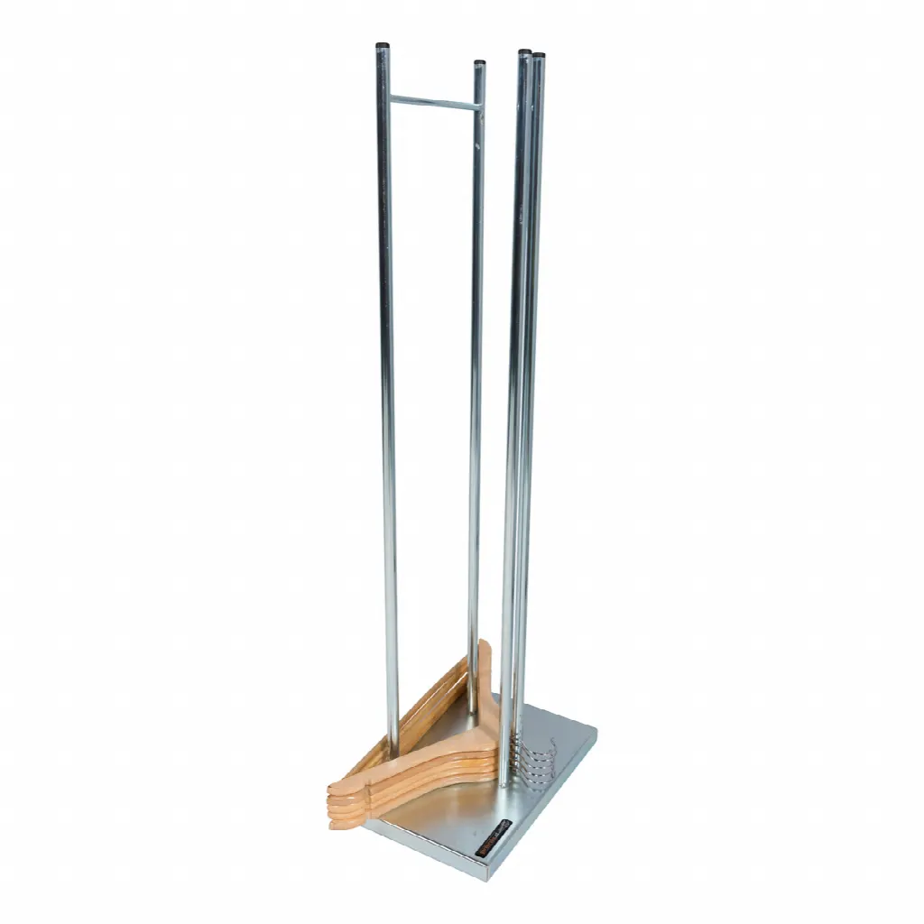 Distributeur en zinc pour cintres vides