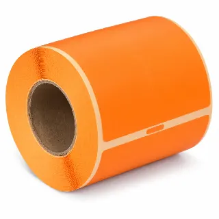 Etiquettes pour bagages CoatCheck, 14x 160 tickets, orange