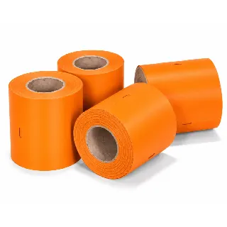 Rouleau Coatcheck, billets d’entrée « economy » sans souche, 14 x 550 billets, orange